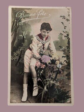 10/$25 Vintage Postmarked Birthday Postcard Ephemera, Happy Mail, Gallery Wall